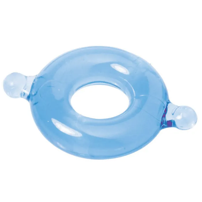 Spartacus Elastomer Cock Ring Large Blue SPARTACUS Male Sex Toys