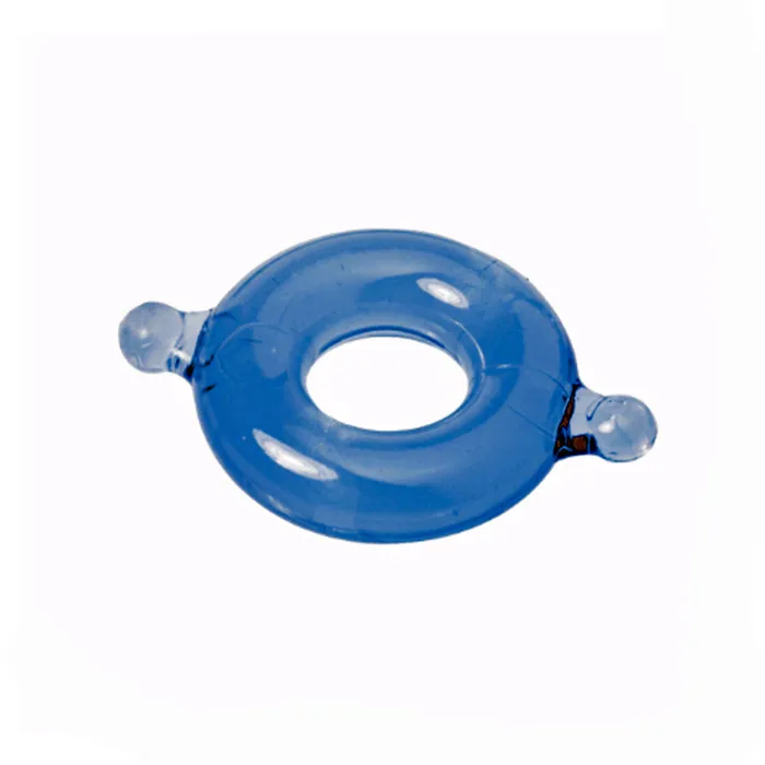 Spartacus Elastomer Cock Ring Large Blue SPARTACUS Male Sex Toys