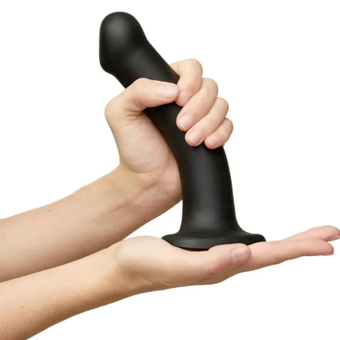 Strap On Me Dual Density Dildo XL Black STRAP ON ME Female Sex Toys
