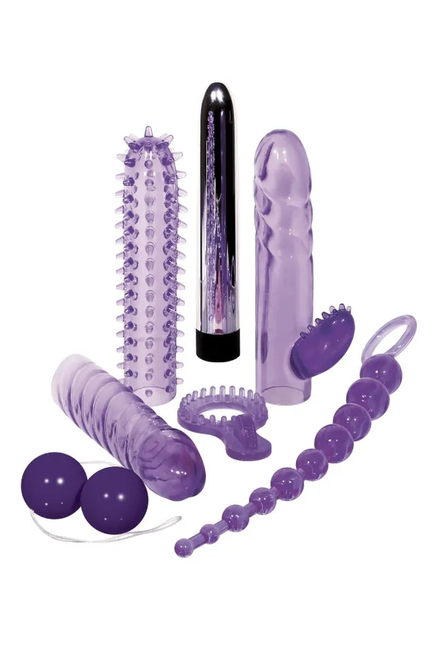 Vibrators Adam Eve The Complete Lovers Kit Purple Adam Eve