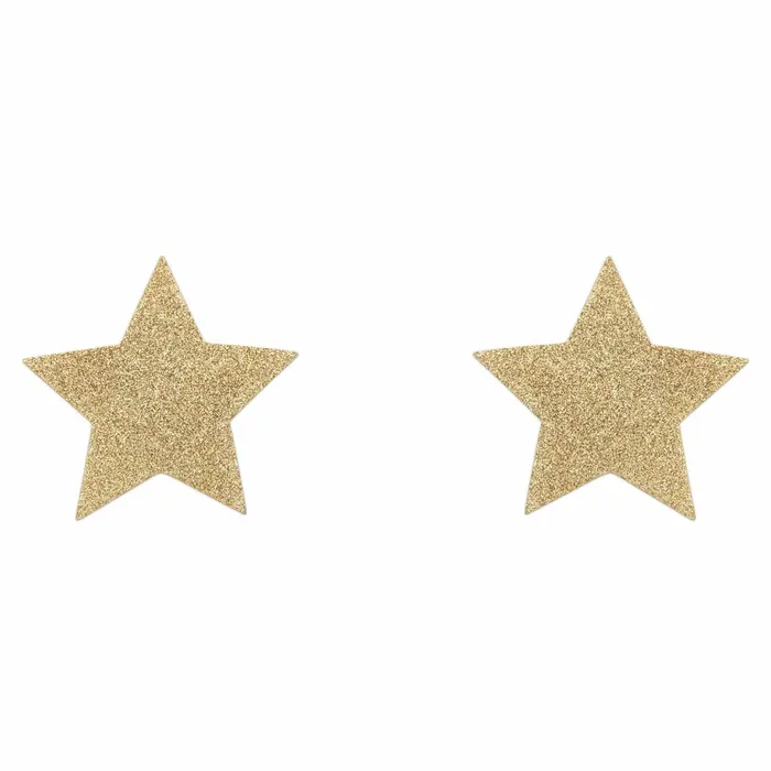 Vibrators Bijoux Indiscrets Bijoux Flash Star Pasties Gold
