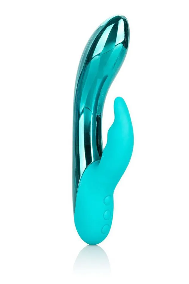 Vibrators Cal Exotics Cal Exotics DazzLED Brilliance LED Dual Vibrator Teal Vibrators Cal Exotics Cal Exotics DazzLED Brilliance LED Dual Vibrator Teal