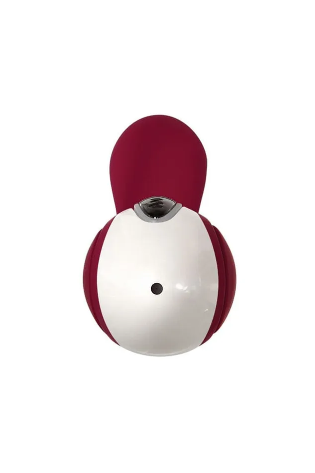 Vibrators Evolved Evolved Inflatable Bunny Vibrator Burgundy