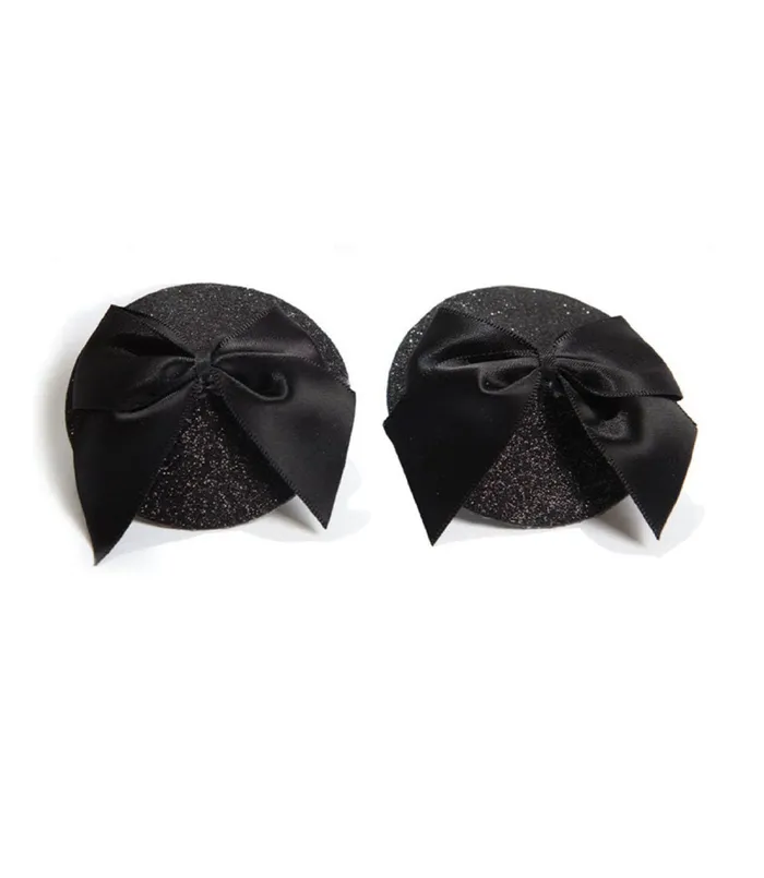 Vibrators Glitter Bow Burlesque Pasties Bijoux Indiscrets