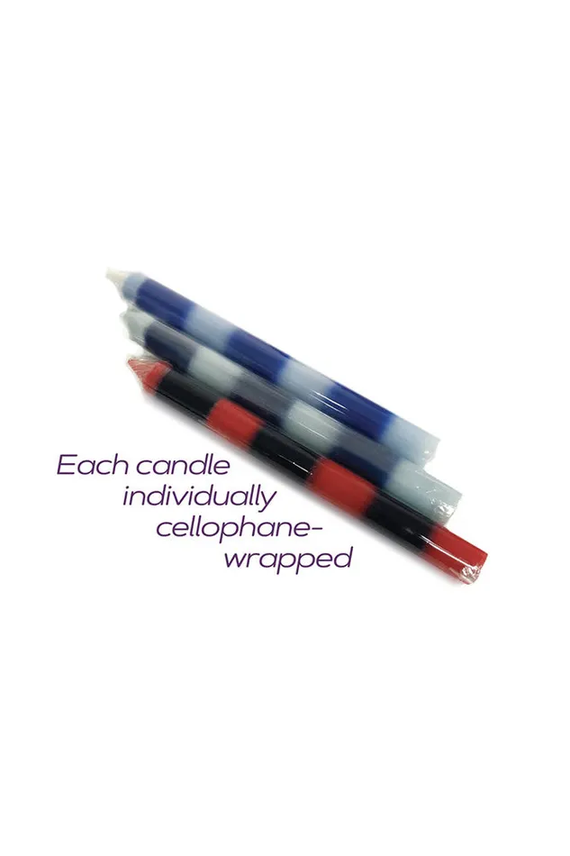 Vibrators Icons Brands Icon Brands Make Me Melt Warm Drip Candles 3pk Stripes Pasionettes