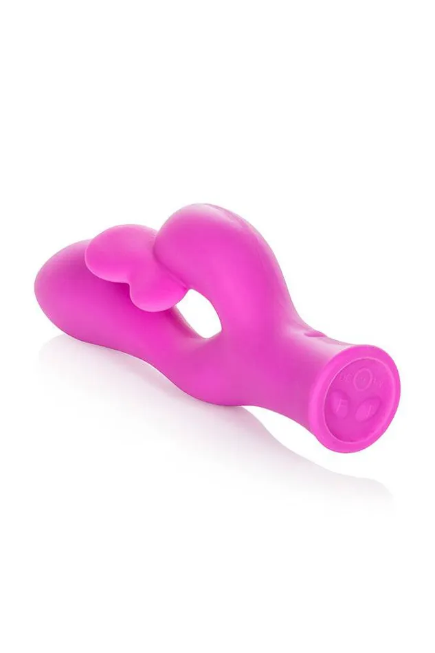Vibrators Jopen Jopen Envy 9 Dual Vibrator Pink