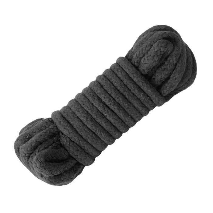 Vibrators Love In Leather Cotton Rope 10 Metre Black LOVE IN LEATHER