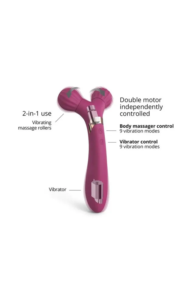 Vibrators Love to Love Fireball Body Massager Vibrator Plum Love to Love