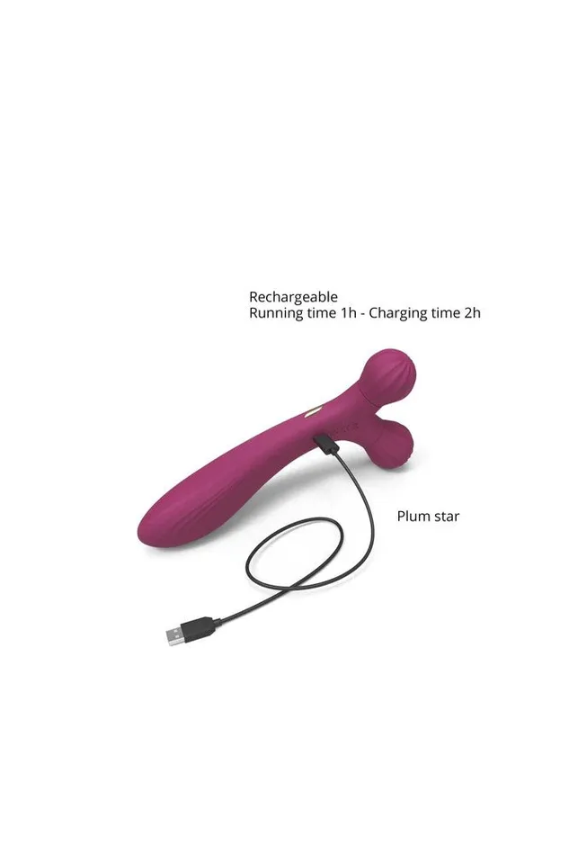 Vibrators Love to Love Fireball Body Massager Vibrator Plum Love to Love