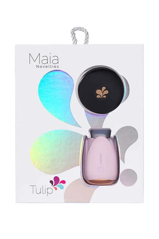 Vibrators Maia Toys Maia Toys Tulip Suction Vibrator Pink