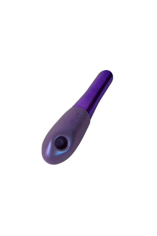 Vibrators NS Novelties Seduction Nuvo Air Pulse Stimulator Metallic Purple NS Novelties