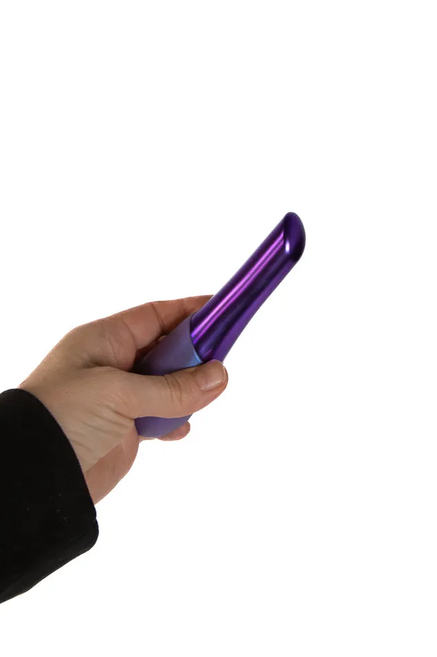 Vibrators NS Novelties Seduction Nuvo Air Pulse Stimulator Metallic Purple NS Novelties