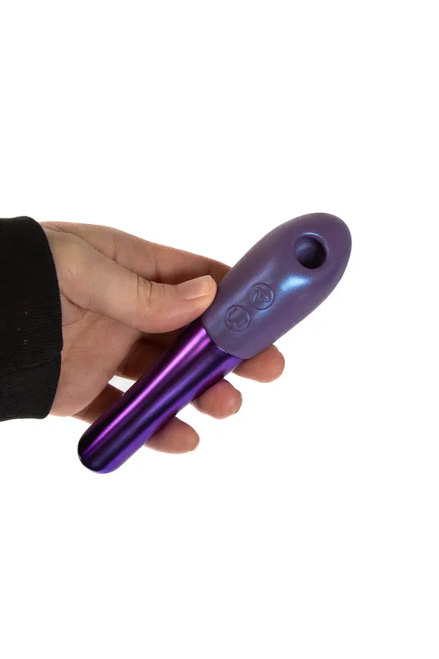 Vibrators NS Novelties Seduction Nuvo Air Pulse Stimulator Metallic Purple NS Novelties