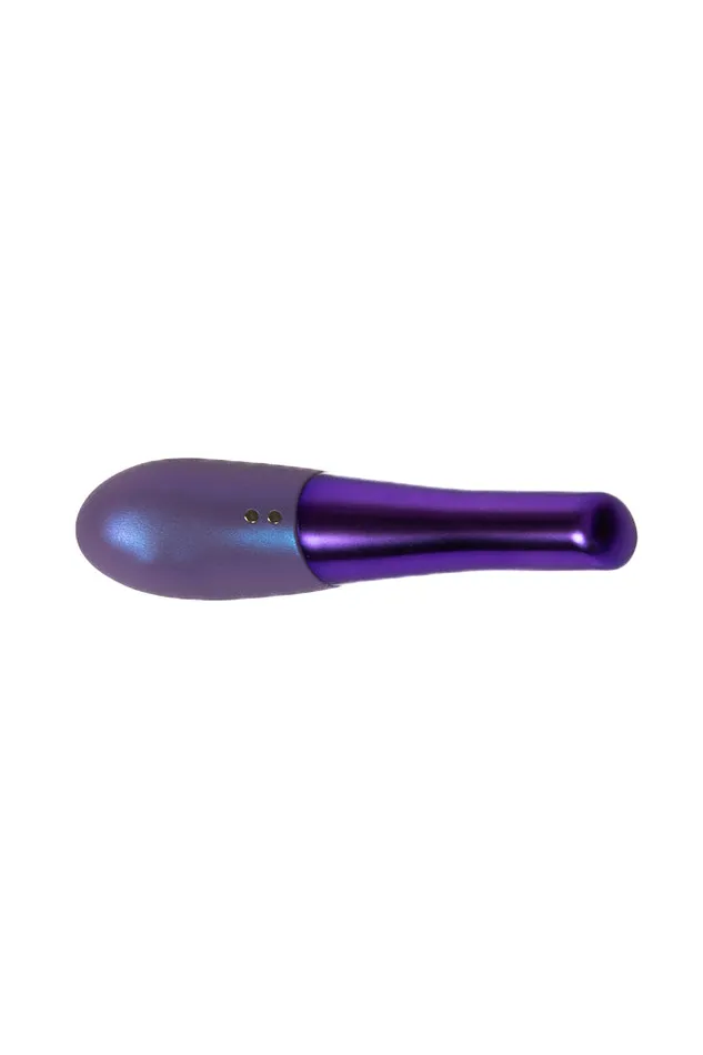 Vibrators NS Novelties Seduction Nuvo Air Pulse Stimulator Metallic Purple NS Novelties