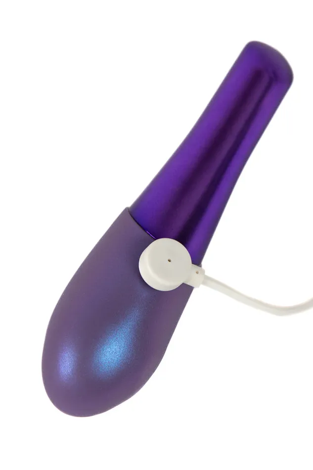 Vibrators NS Novelties Seduction Nuvo Air Pulse Stimulator Metallic Purple NS Novelties