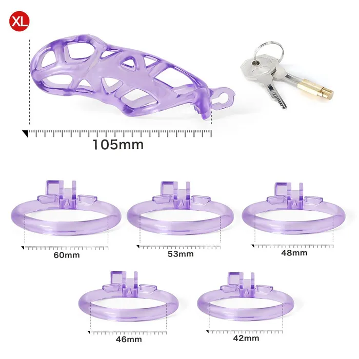 Vibrators Oxyshop The Guardian Seethrough Ice Blue Purple