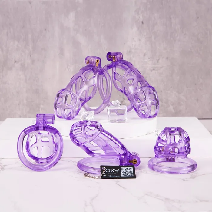 Vibrators Oxyshop The Guardian Seethrough Ice Blue Purple