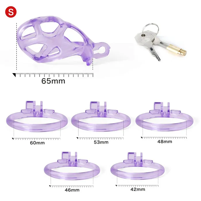 Vibrators Oxyshop The Guardian Seethrough Ice Blue Purple