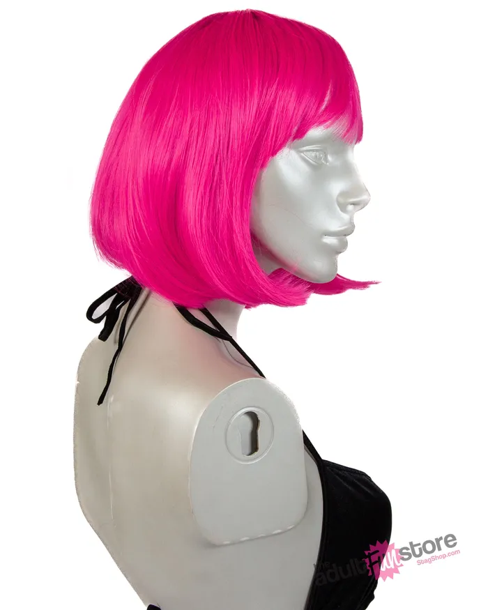 Vibrators Pleasure Wigs Pleasure Wigs Cici Wig Hot Pink