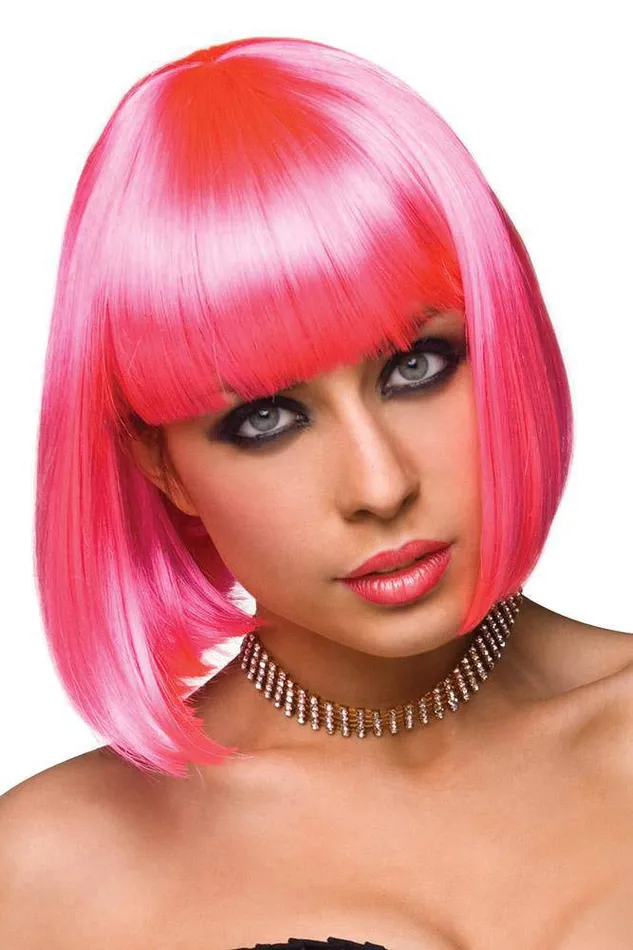 Vibrators Pleasure Wigs Pleasure Wigs Cici Wig Hot Pink