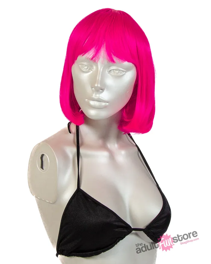 Vibrators Pleasure Wigs Pleasure Wigs Cici Wig Hot Pink
