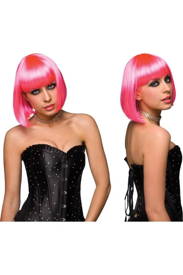 Vibrators Pleasure Wigs Pleasure Wigs Cici Wig Hot Pink