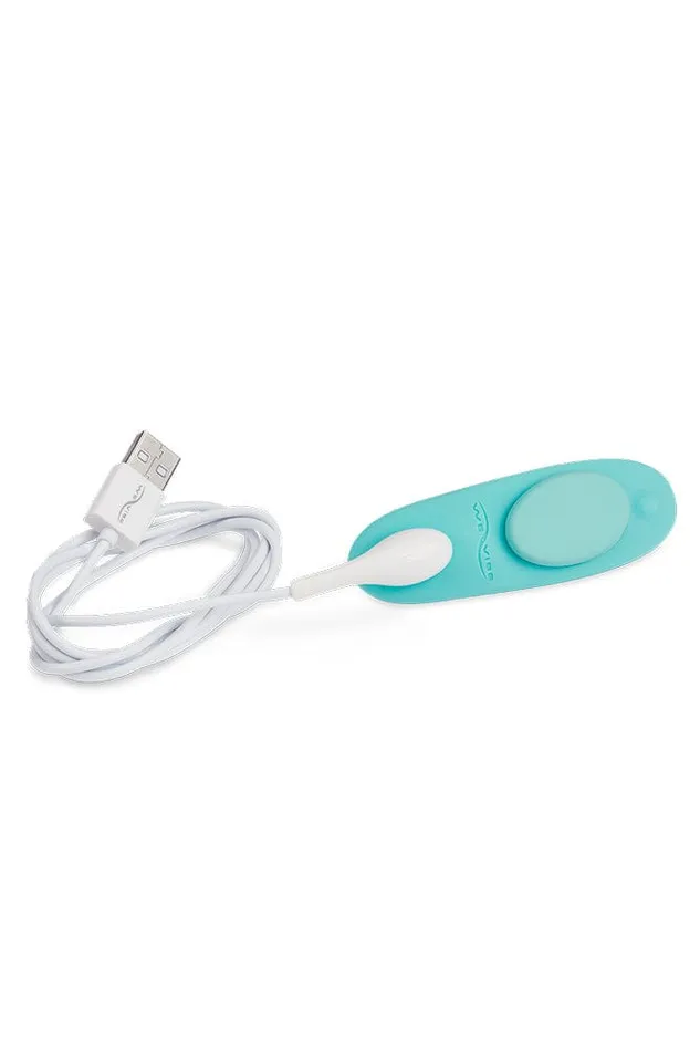 Vibrators WeVibe Moxie Wearable Bluetooth Clitoral Vibrator Aqua WeVibe