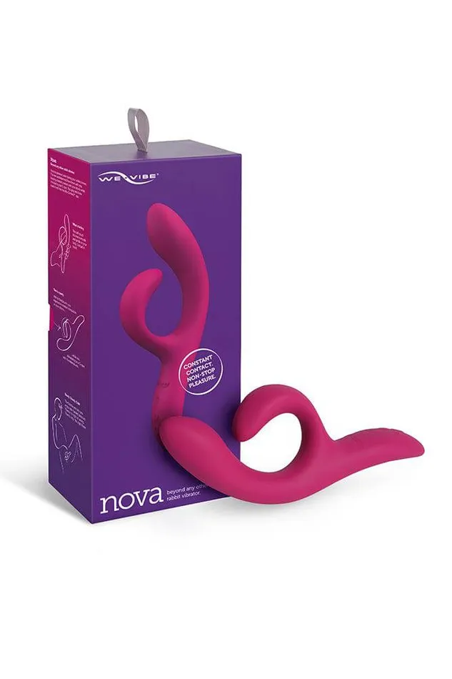 Vibrators WeVibe WeVibe Nova 2 Flexible Rabbit Vibrator Pink
