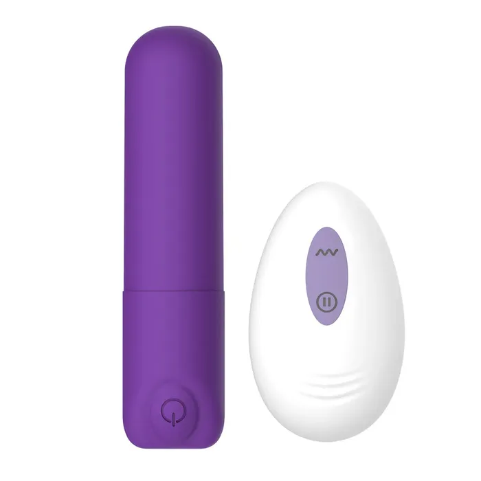 Vibrators Winyi Winyi Rick Remote Mini Bullet Vibrator Purple
