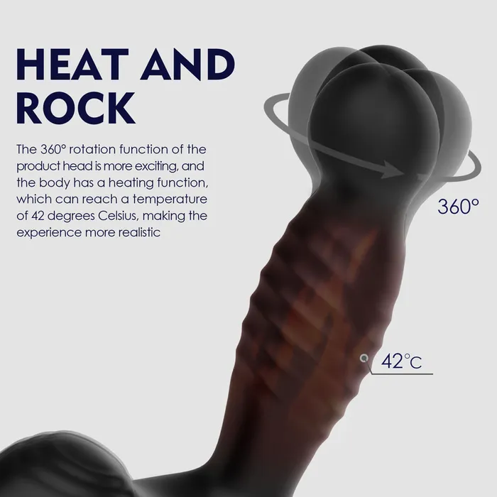 Winyi Anal Winyi Derek Rotating Prostate Massager Black