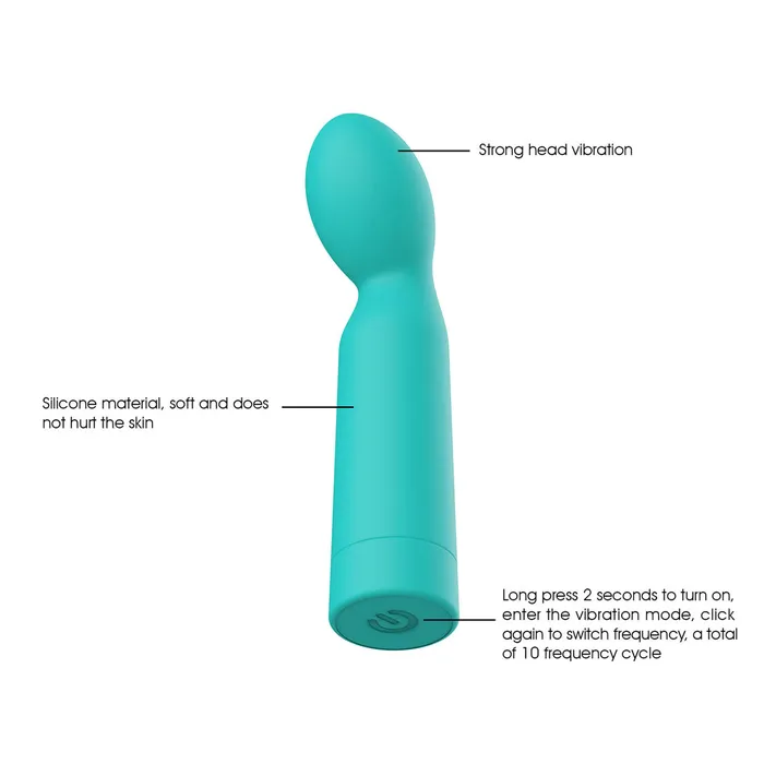 Winyi Winyi Nina GSpot Vibrator Turquoise Vibrators