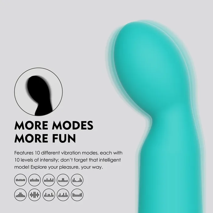 Winyi Winyi Nina GSpot Vibrator Turquoise Vibrators