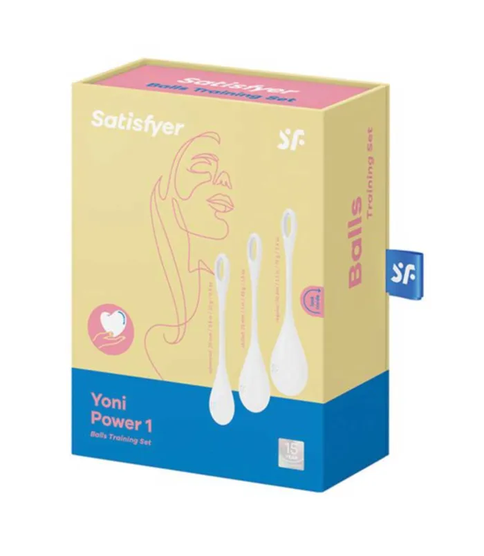 Yoni Power 1 Balls Training Set Satisfyer Anal