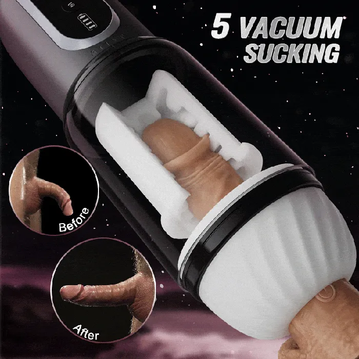 AcmeJoy ARMOR CVT Control Sucking Thrusting Rotating Erection Aid Masturbator Male Sex Toys