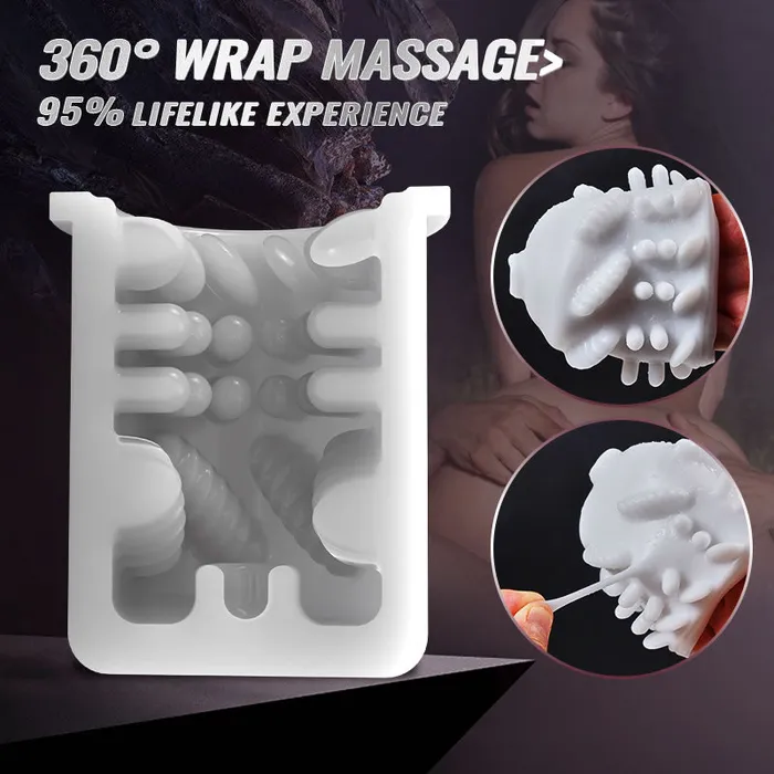 AcmeJoy ARMOR CVT Control Sucking Thrusting Rotating Erection Aid Masturbator Male Sex Toys