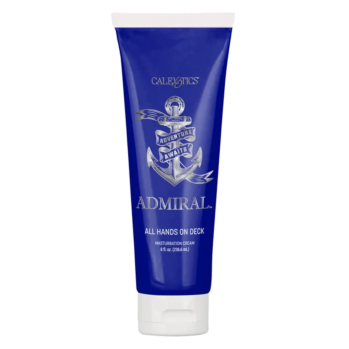 Admiral All Hands on Deck Masturbation Cream Tube 8 Oz Sale Female Sex Toys