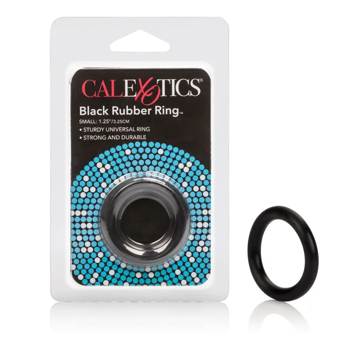 Anal CalExotics Rubber Ring Small Black