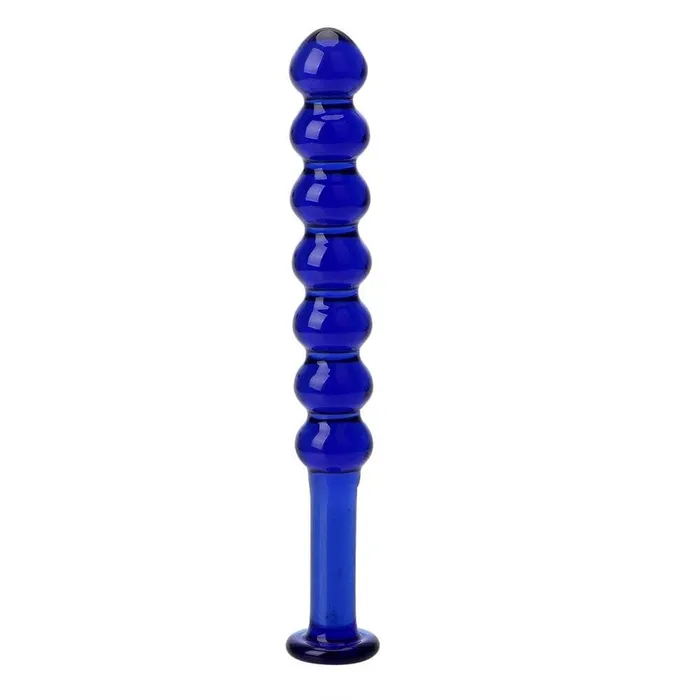 Anal Lovegasm Smooth Penetration Blue Beads