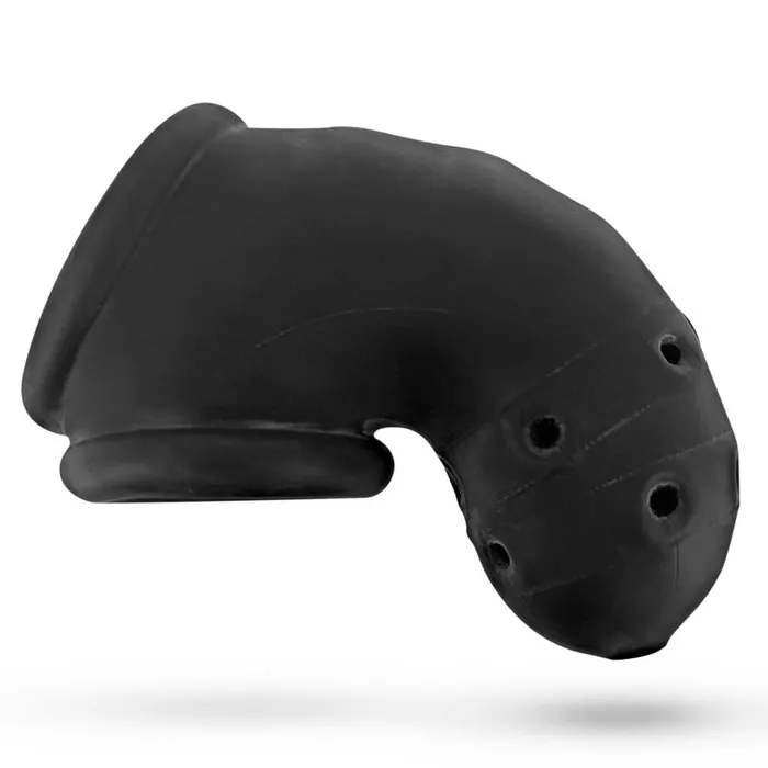 Anal Oxballs Airlock AirLite Vented Chasity Black Ice