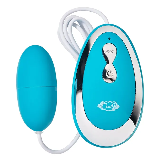 Cloud 9 3 Speed Bullet With Remote Blue Cloud 9 Novelties Female Sex Toys