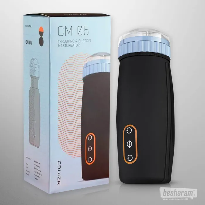 CRUIZR Male Sex Toys CRUIZR Thrusting Sucking Masturbator