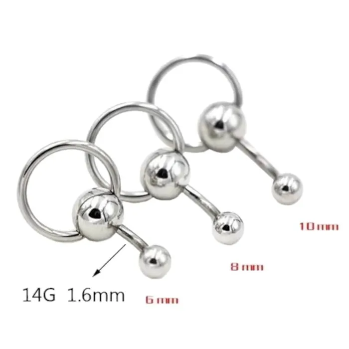Curvy Genital Piercing Jewelry Lovegasm Vibrators