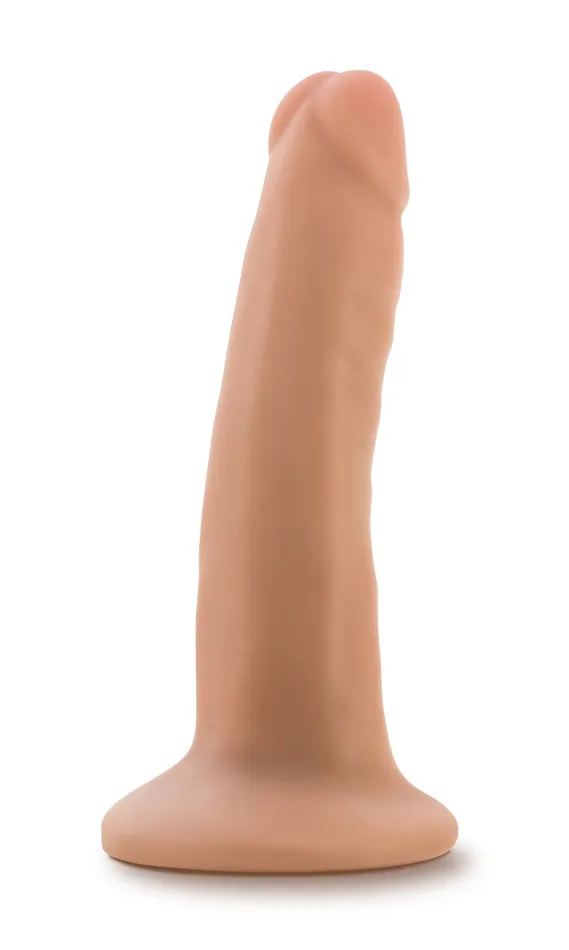 Dildos Blush Dr Skin Plus 5 Inch Posable Dildo Vanilla