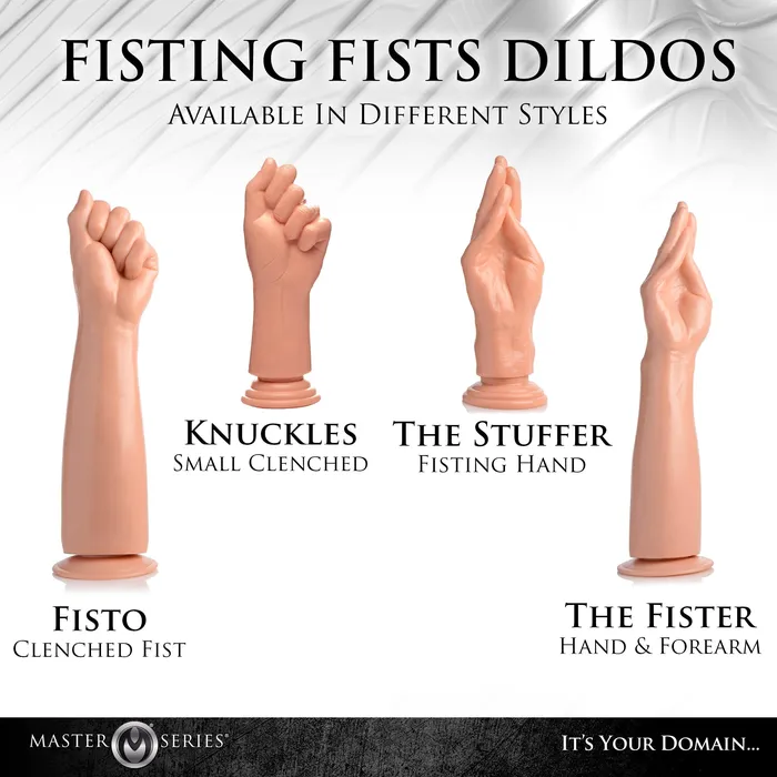 Dildos Master Series Knuckles Small Clenched Fist Dildo