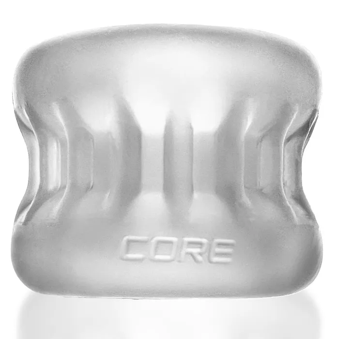 Dildos Oxballs Core Gripsqueeze Ballstretcher Clear Ice