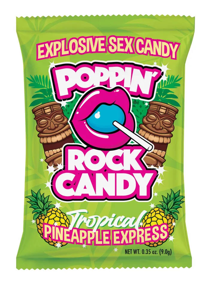 Dildos Rock Candy Poppin Rock Candy Pineapple Express