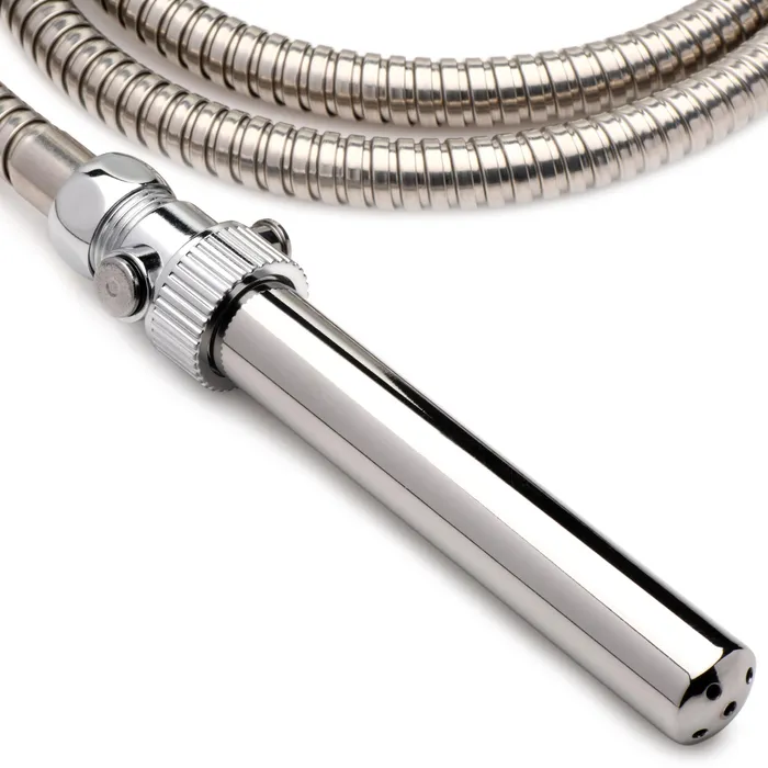 Enema Nozzle with Quick Shut OffOn Valve CleanStream Female Sex Toys