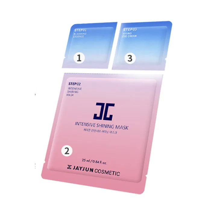 Enhancers Jayjun Facial Mask 3 Steps Baby Pure Shining Mask 10pcsPack 765 Jayjun