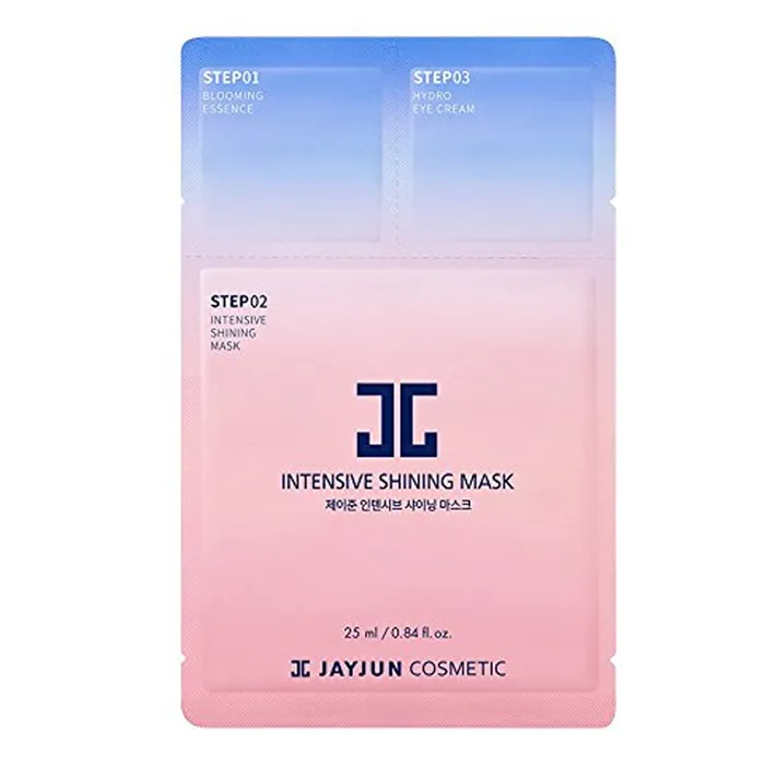 Enhancers Jayjun Facial Mask 3 Steps Baby Pure Shining Mask 10pcsPack 765 Jayjun