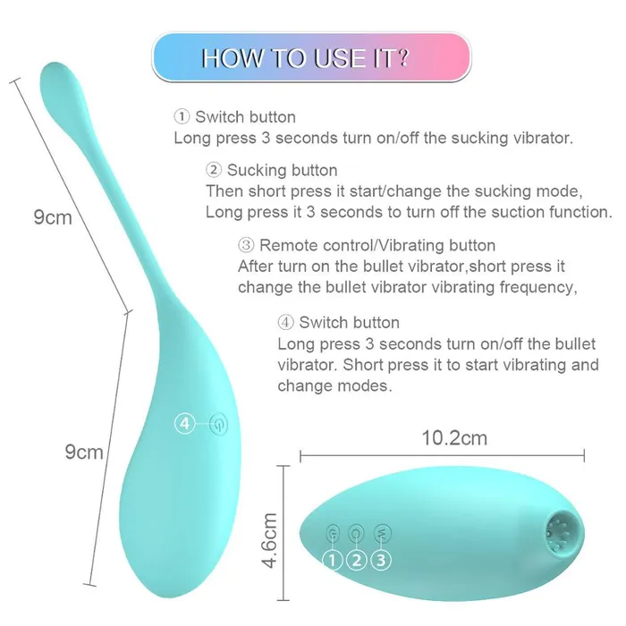 Female Sex Toys LAZADASEXTOYS Clit Sucker Clitoral Vibrator Remote Control Vibrator Sucking Clitoris Women Sex Toyes Panty Vibrator G Spot g point stimulator